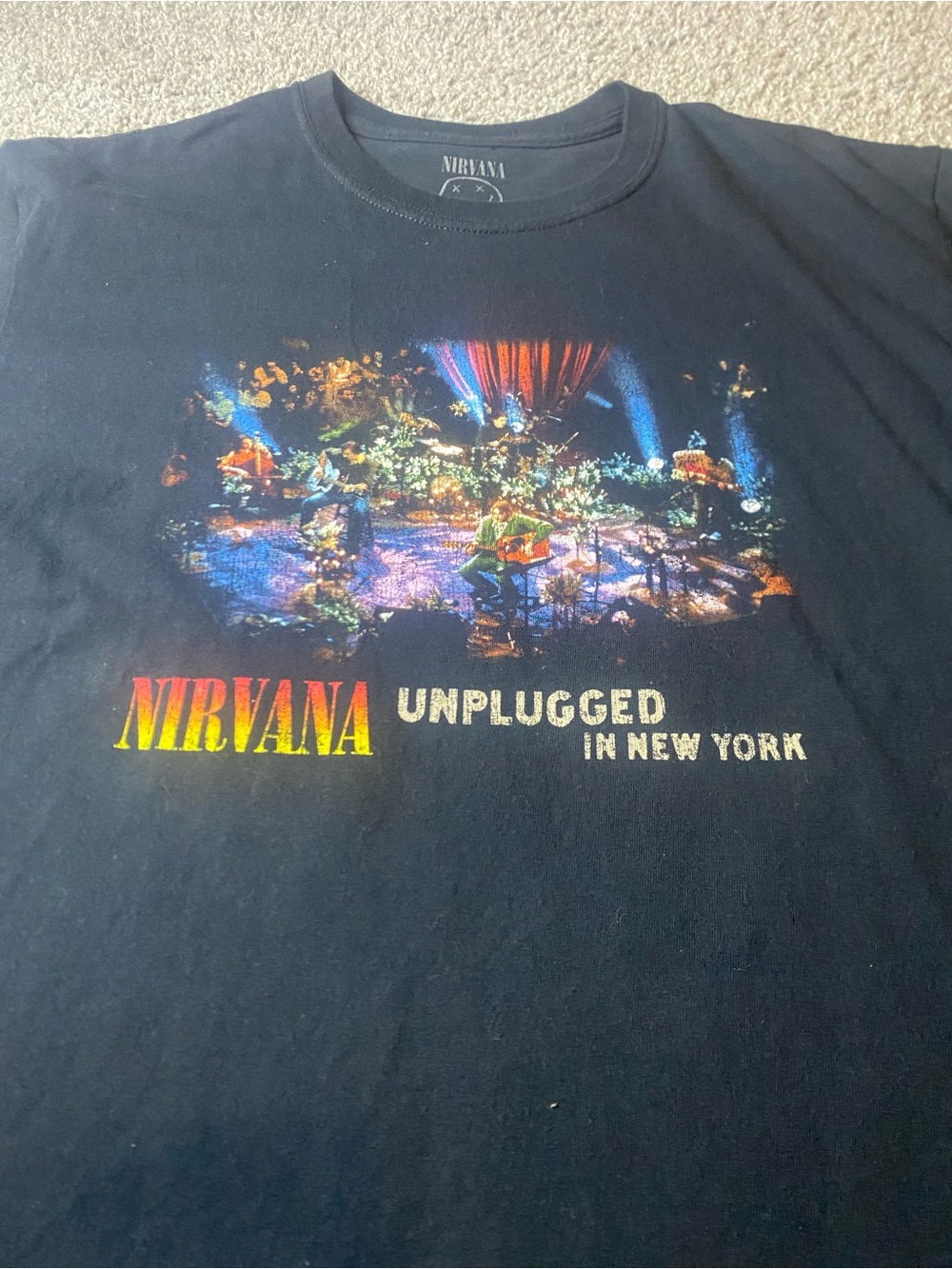 Vintage NIRVANA Black Tee